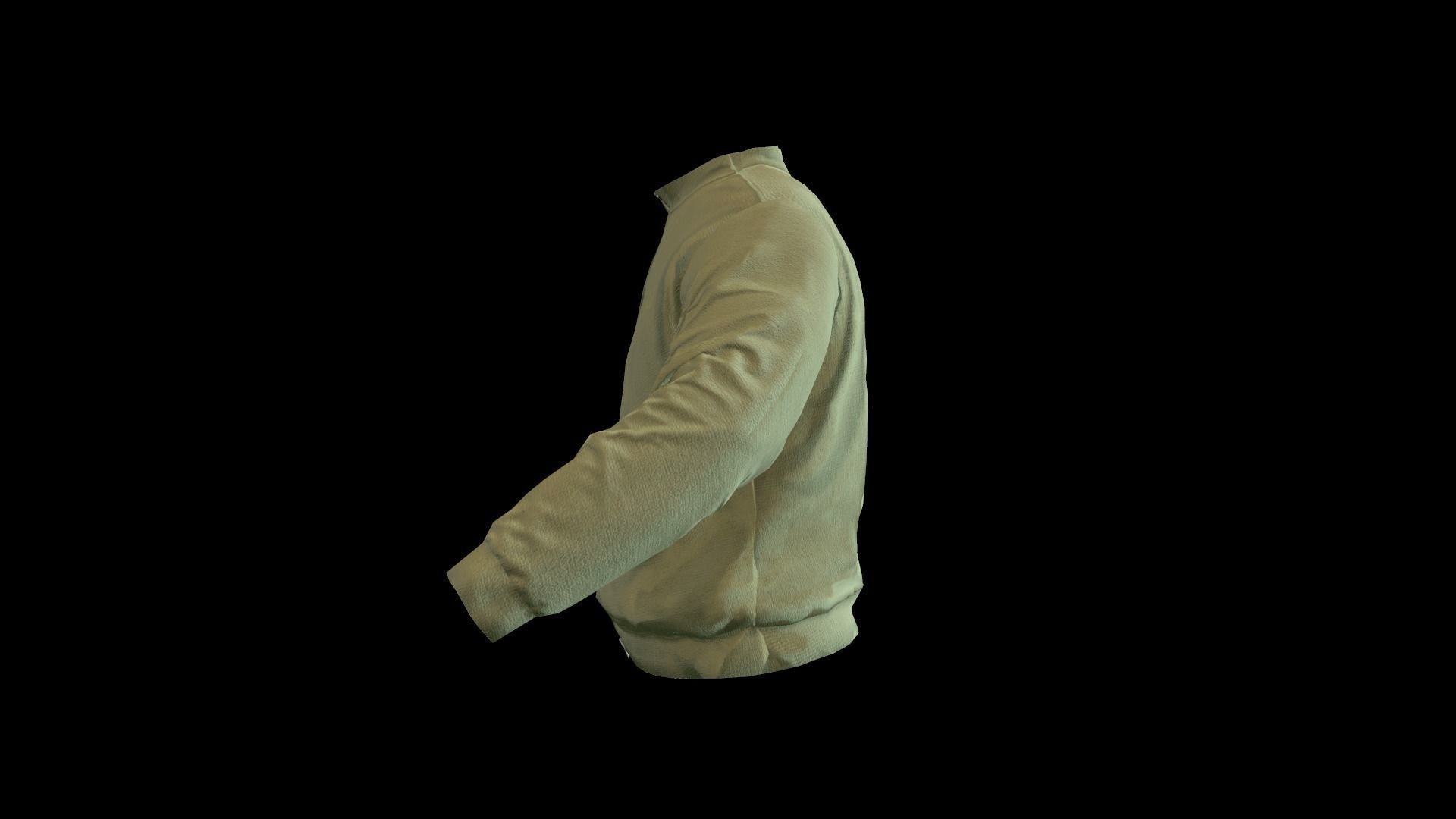 jacket 5 Low-poly 3D model_13