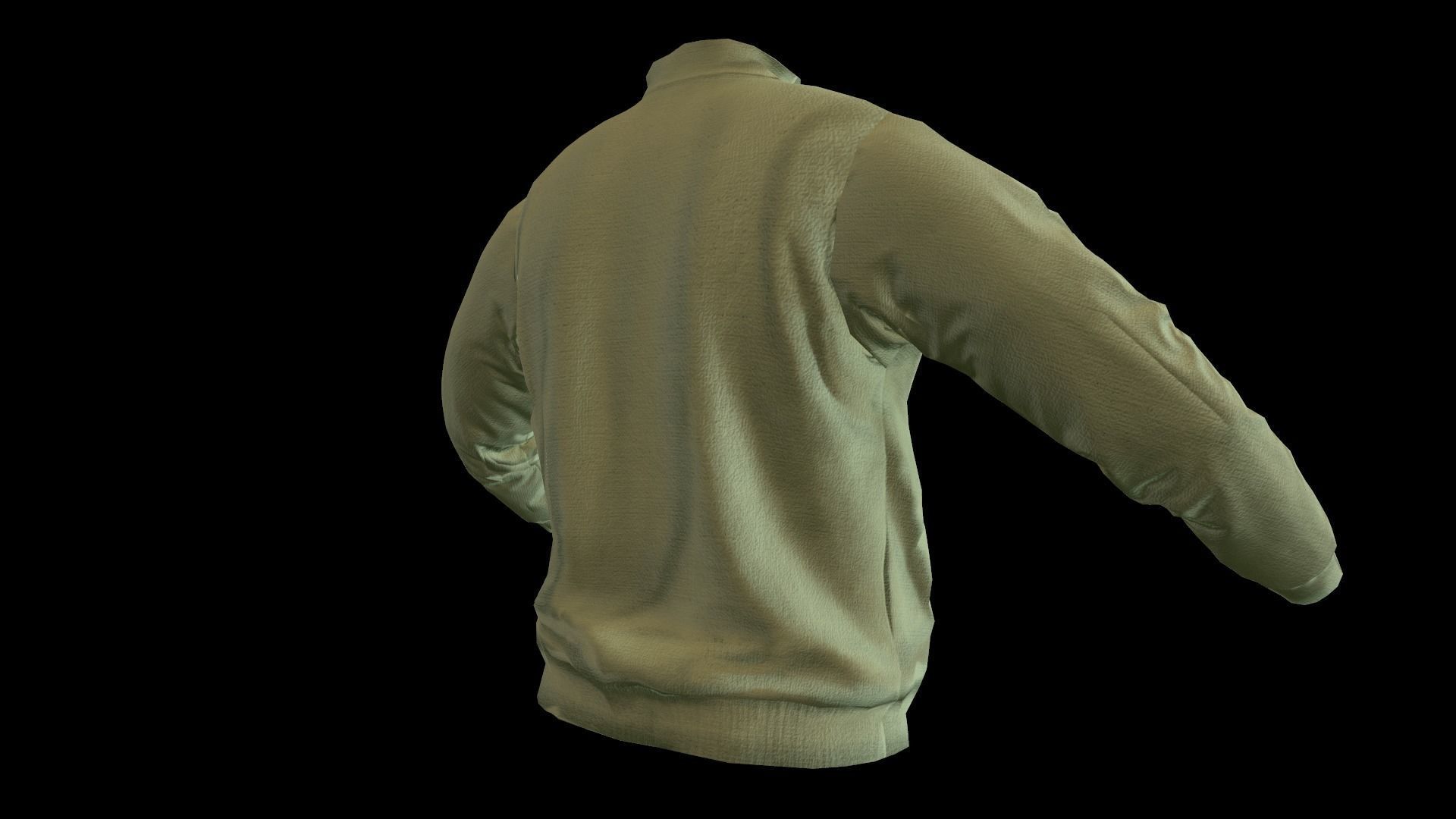 jacket 5 Low-poly 3D model_15