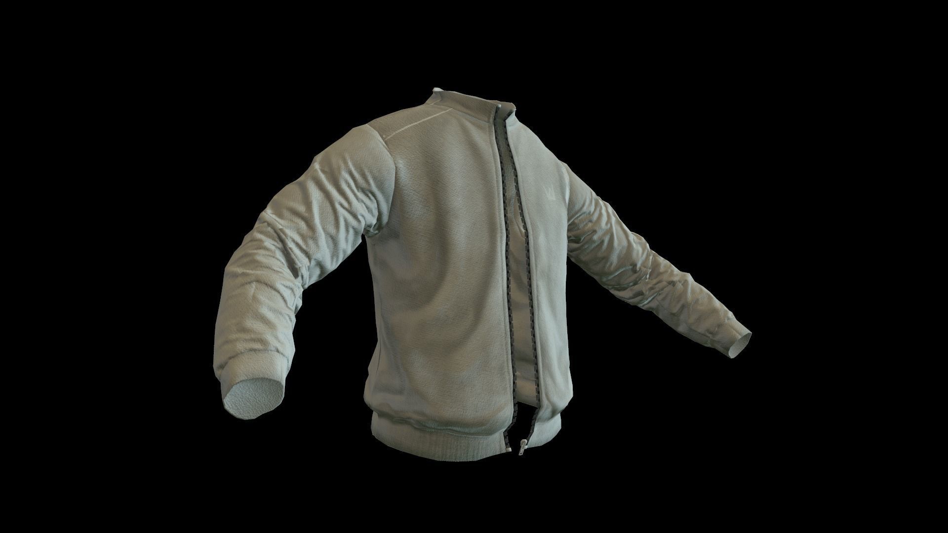 jacket 5 Low-poly 3D model_10