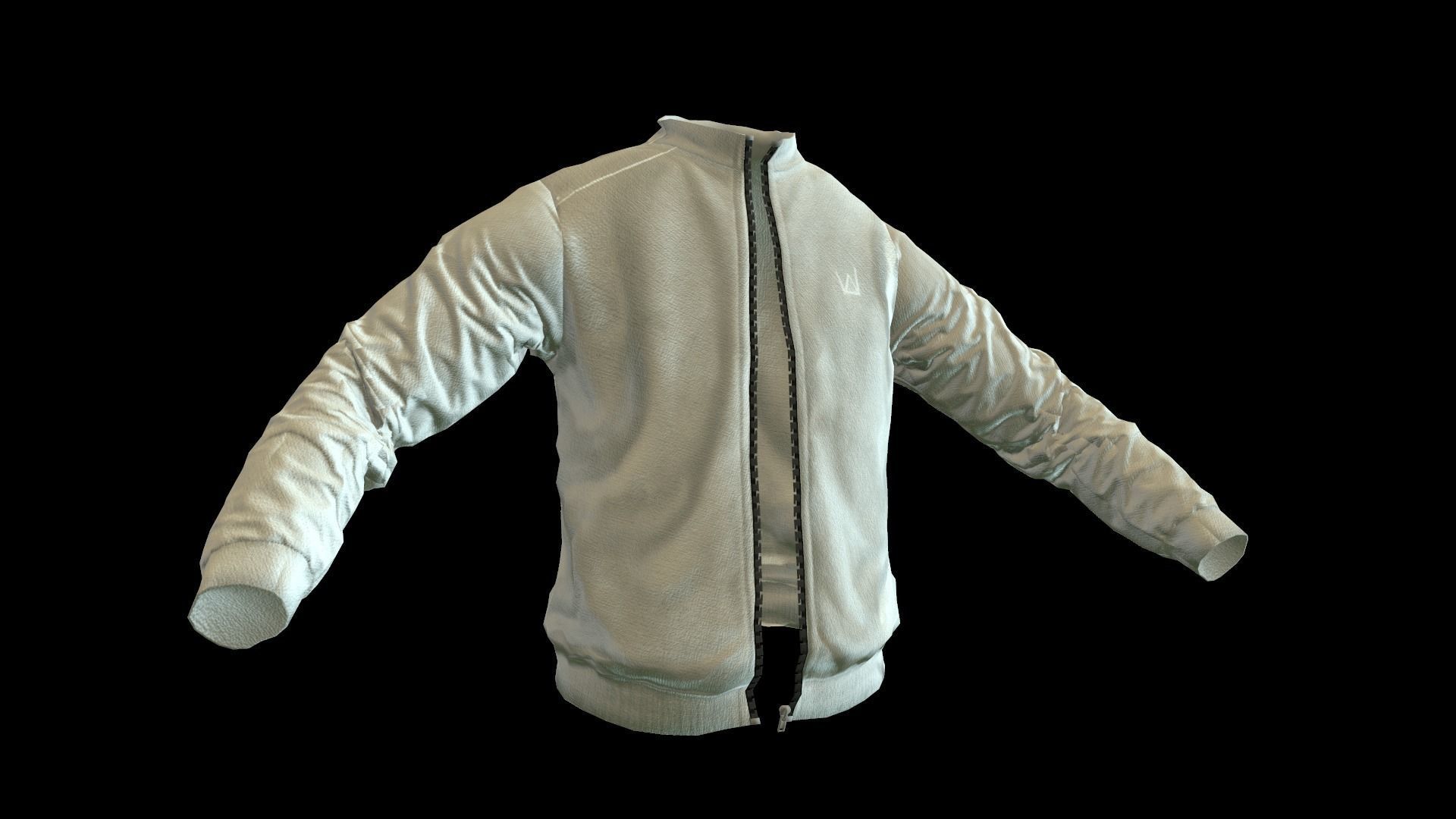 jacket 5 Low-poly 3D model_24