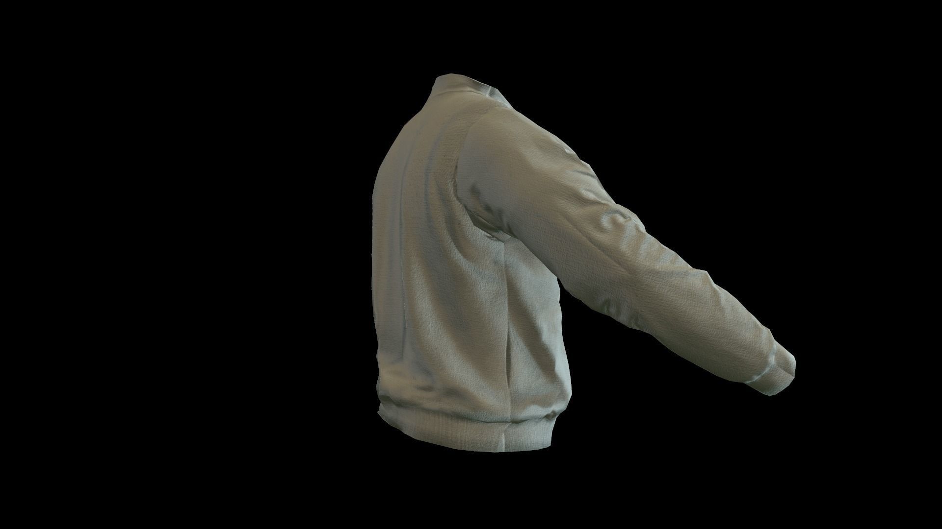 jacket 5 Low-poly 3D model_9