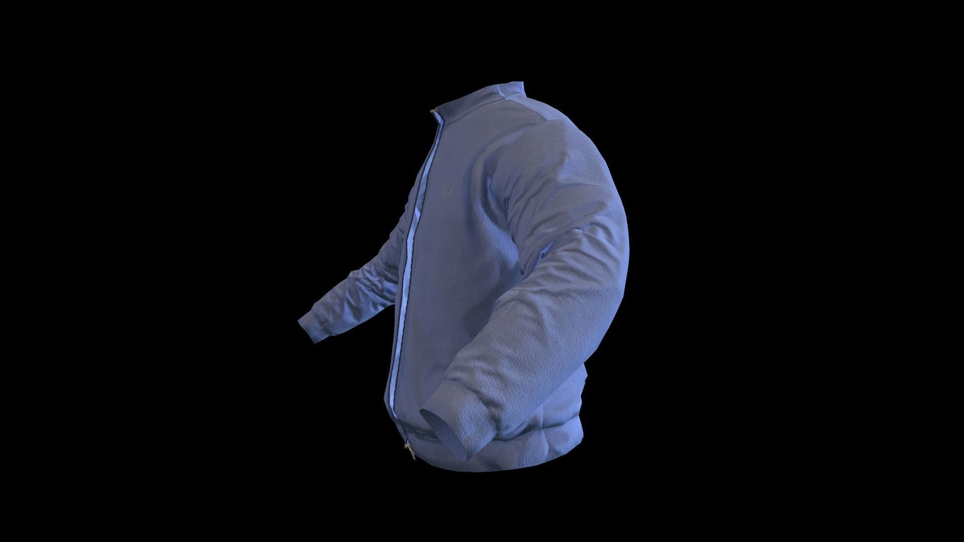 jacket 5 Low-poly 3D model_18