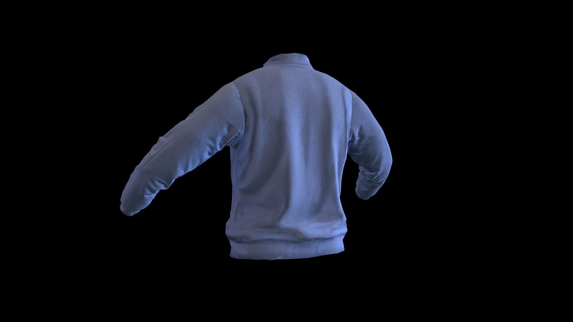 jacket 5 Low-poly 3D model_19