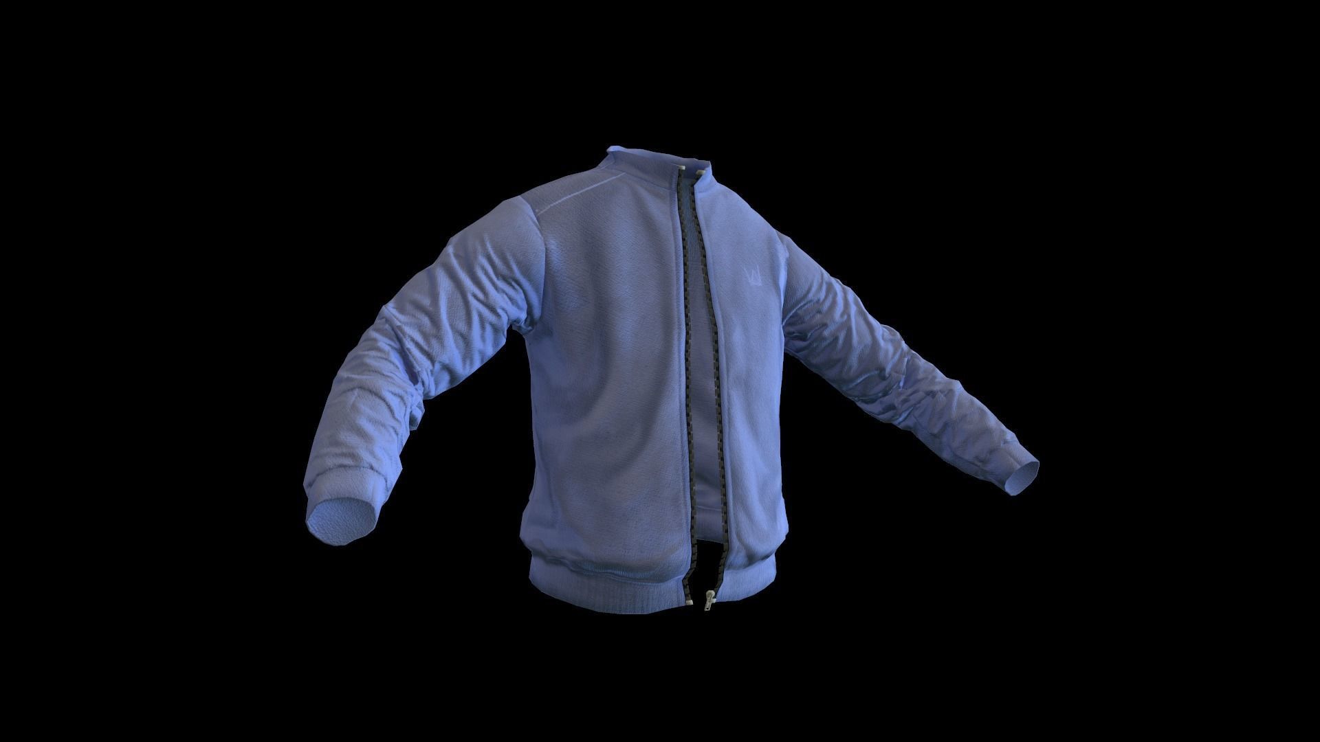 jacket 5 Low-poly 3D model_20
