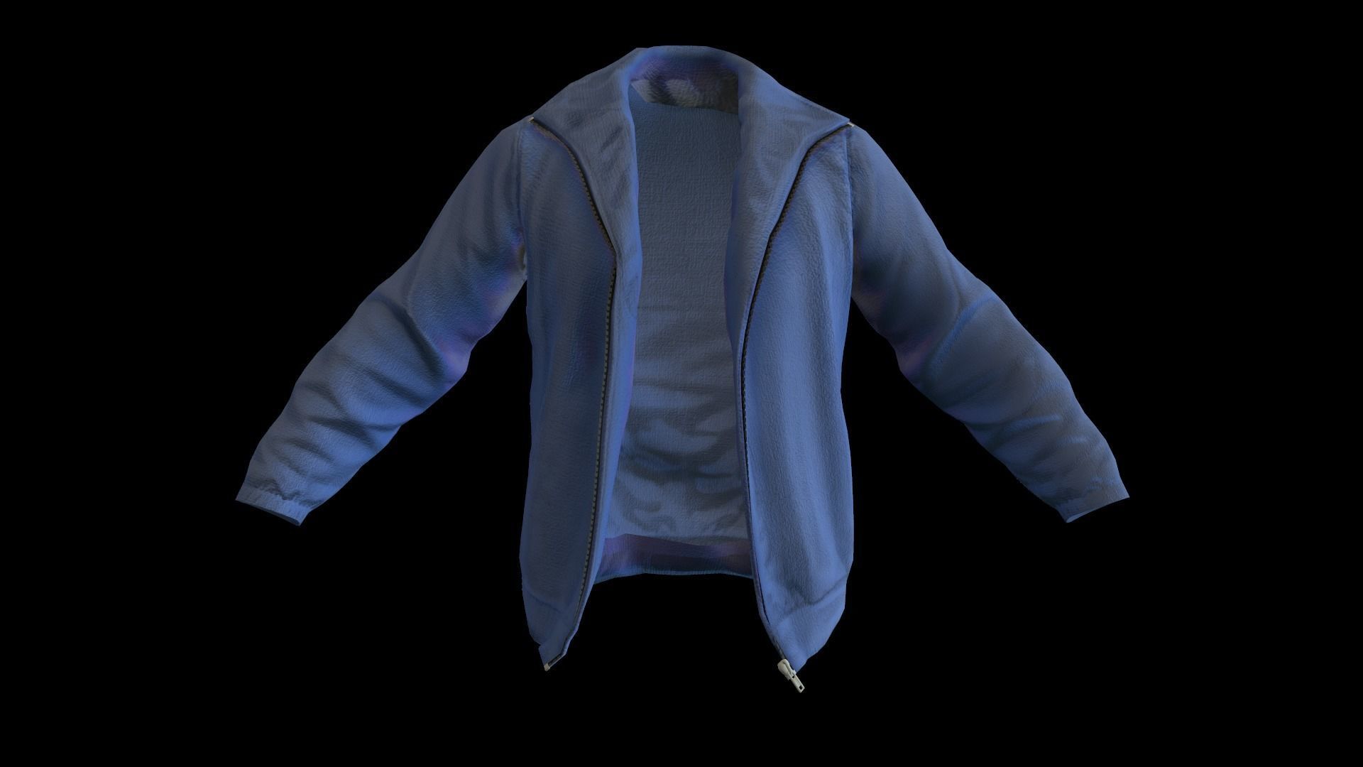 Jacket 6 Low-poly 3D model_8