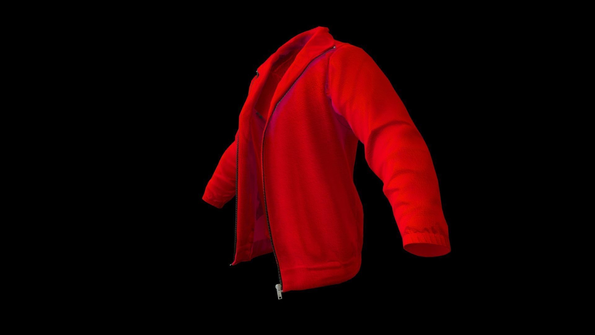 Jacket 6 Low-poly 3D model_14
