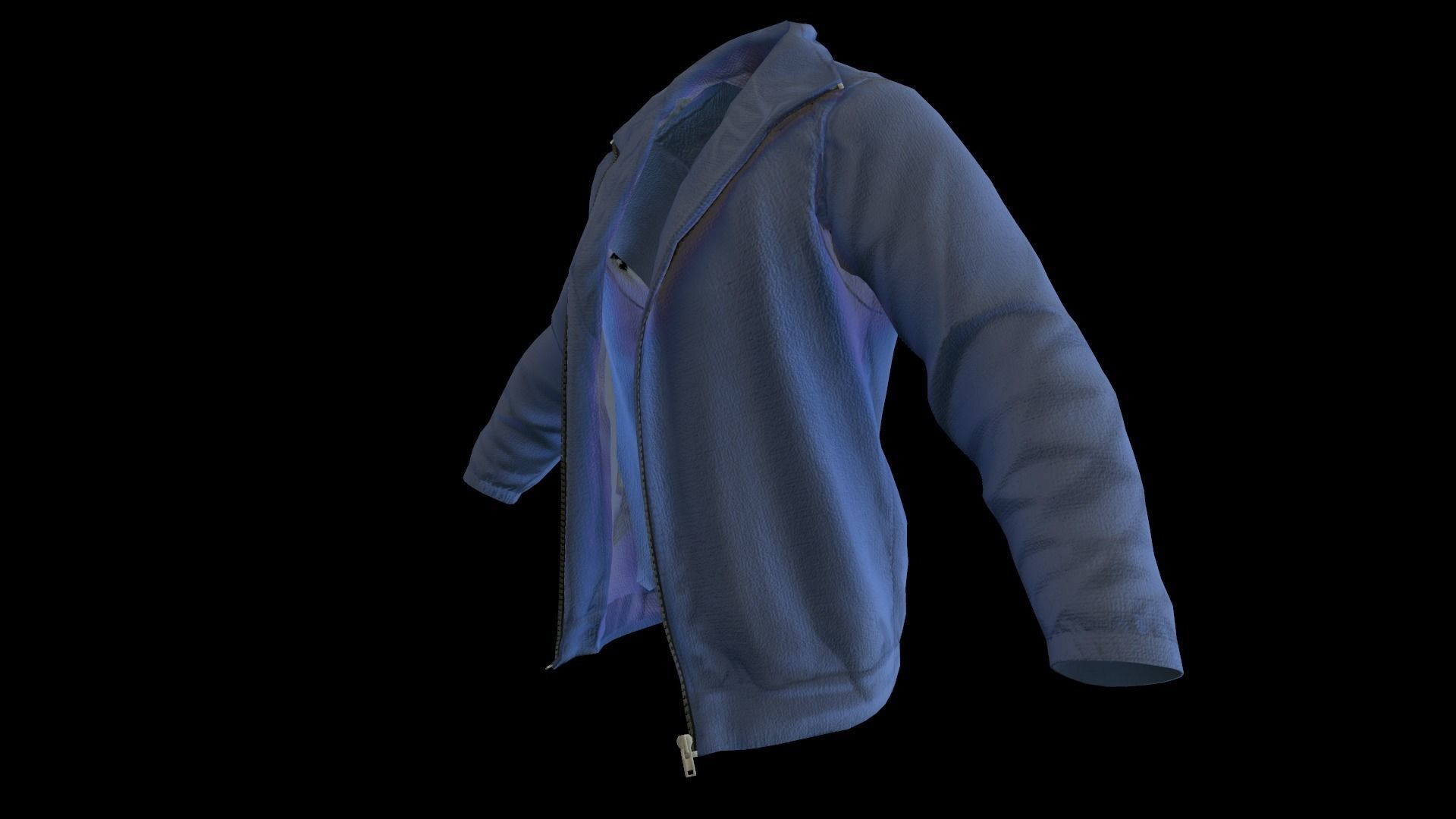 Jacket 6 Low-poly 3D model_9