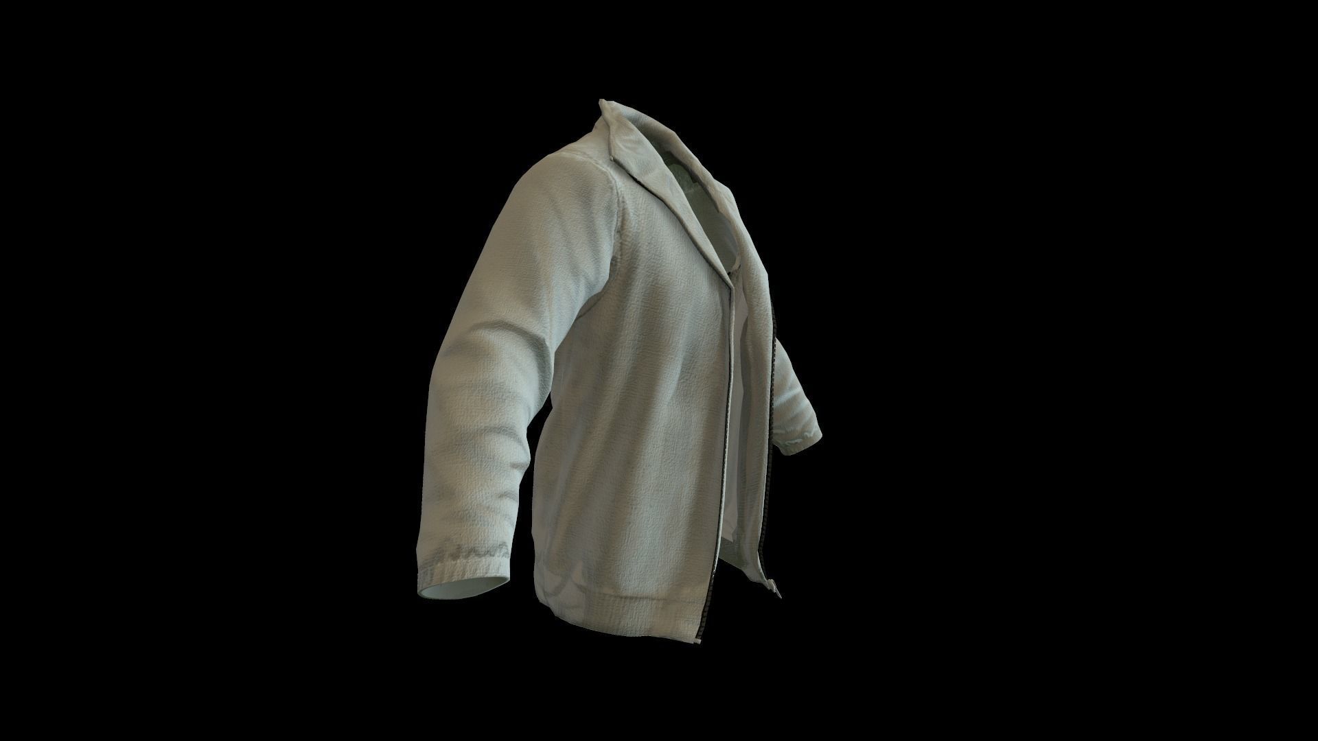 Jacket 6 Low-poly 3D model_7