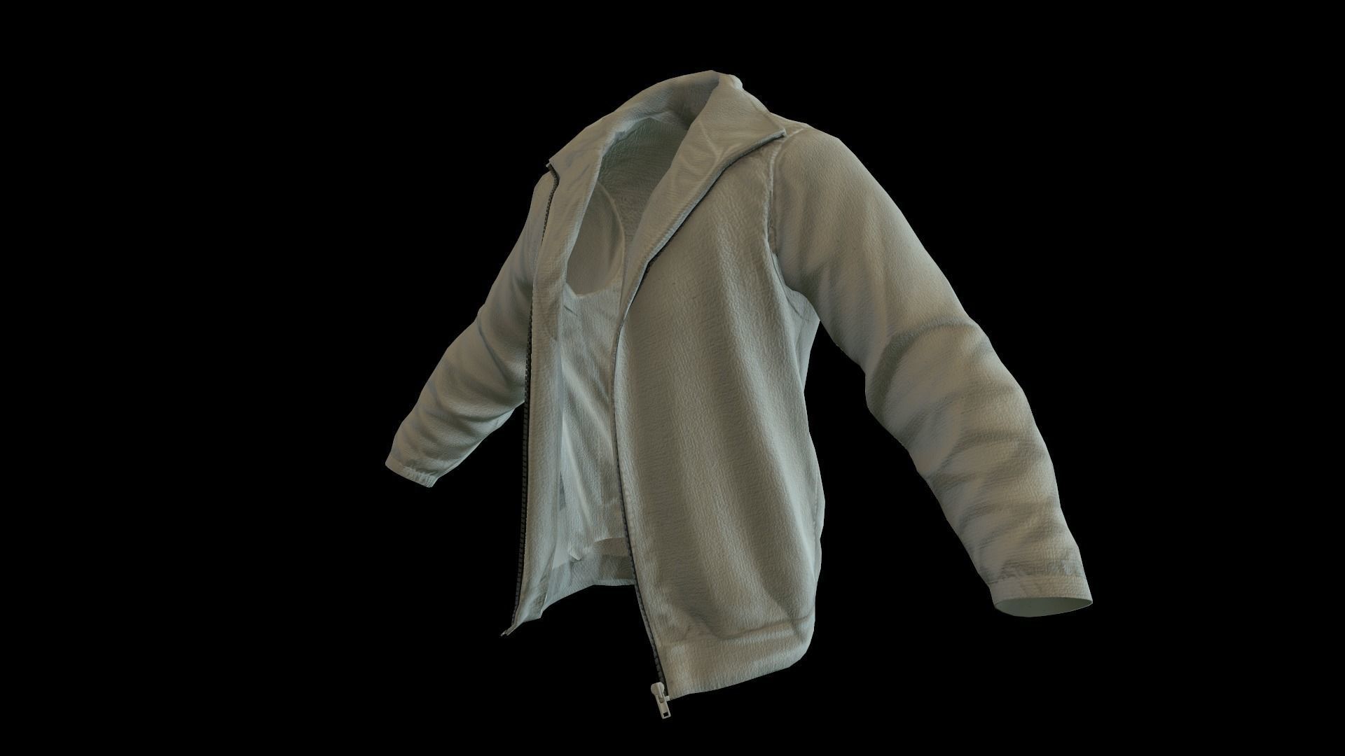 Jacket 6 Low-poly 3D model_4