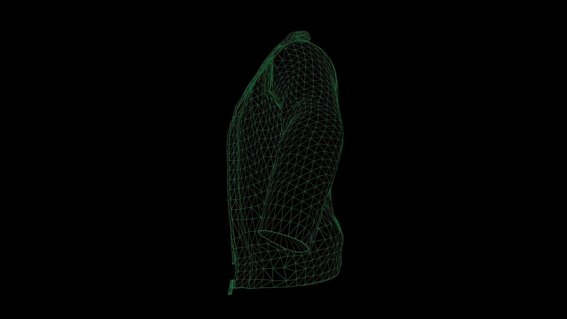 Jacket 6 Low-poly 3D model_18