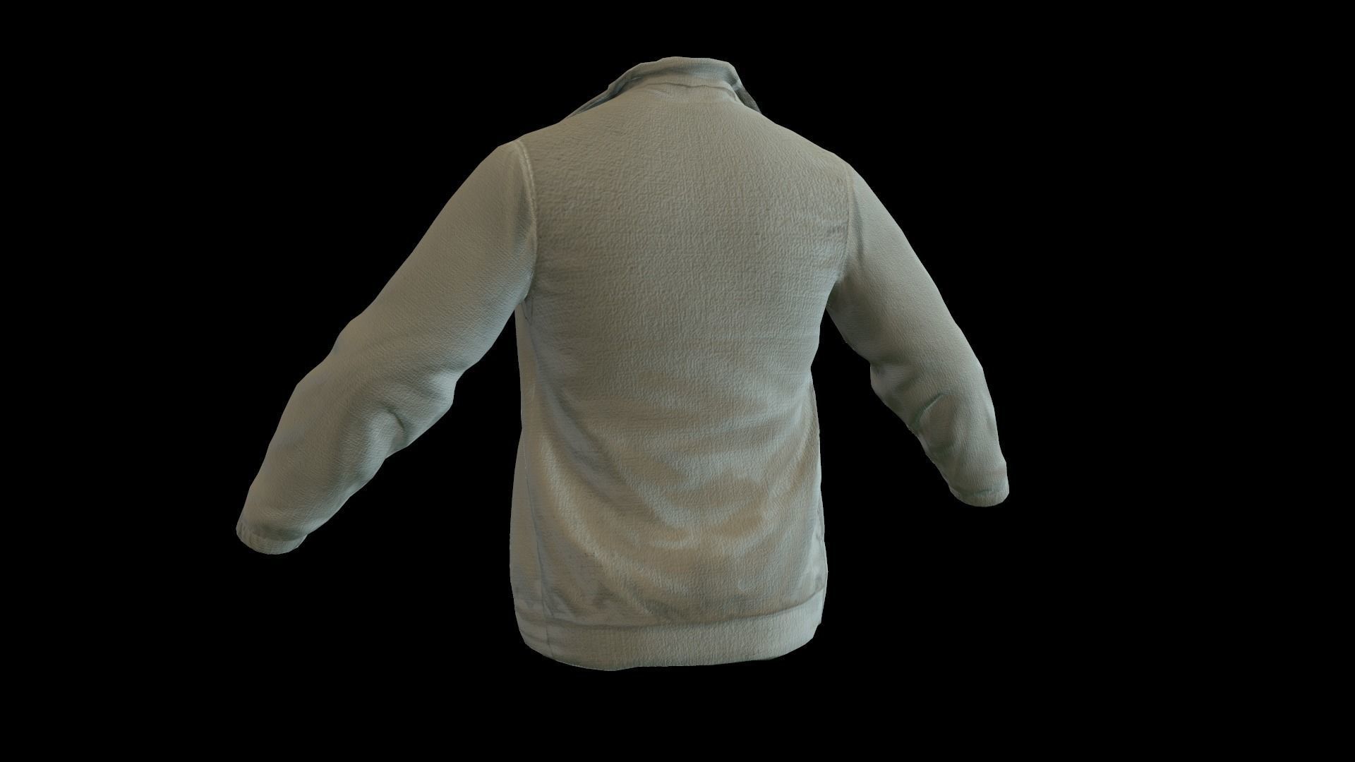 Jacket 6 Low-poly 3D model_6