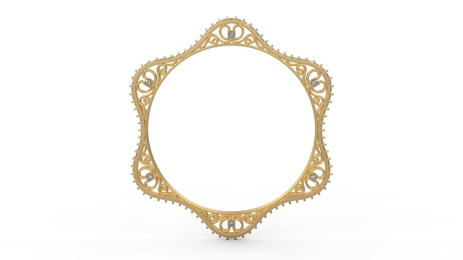 Bracelet 127 3D print model_1