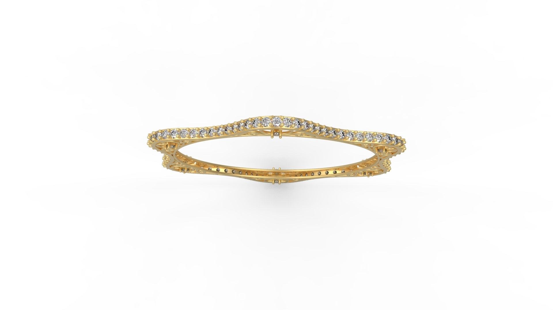 Bracelet 127 3D print model_4