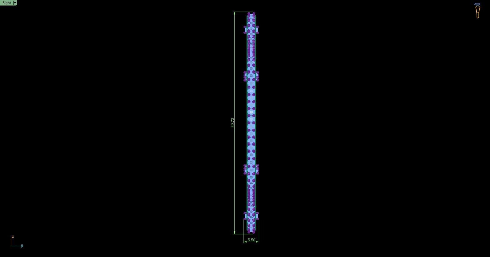 Bracelet 127 3D print model_9