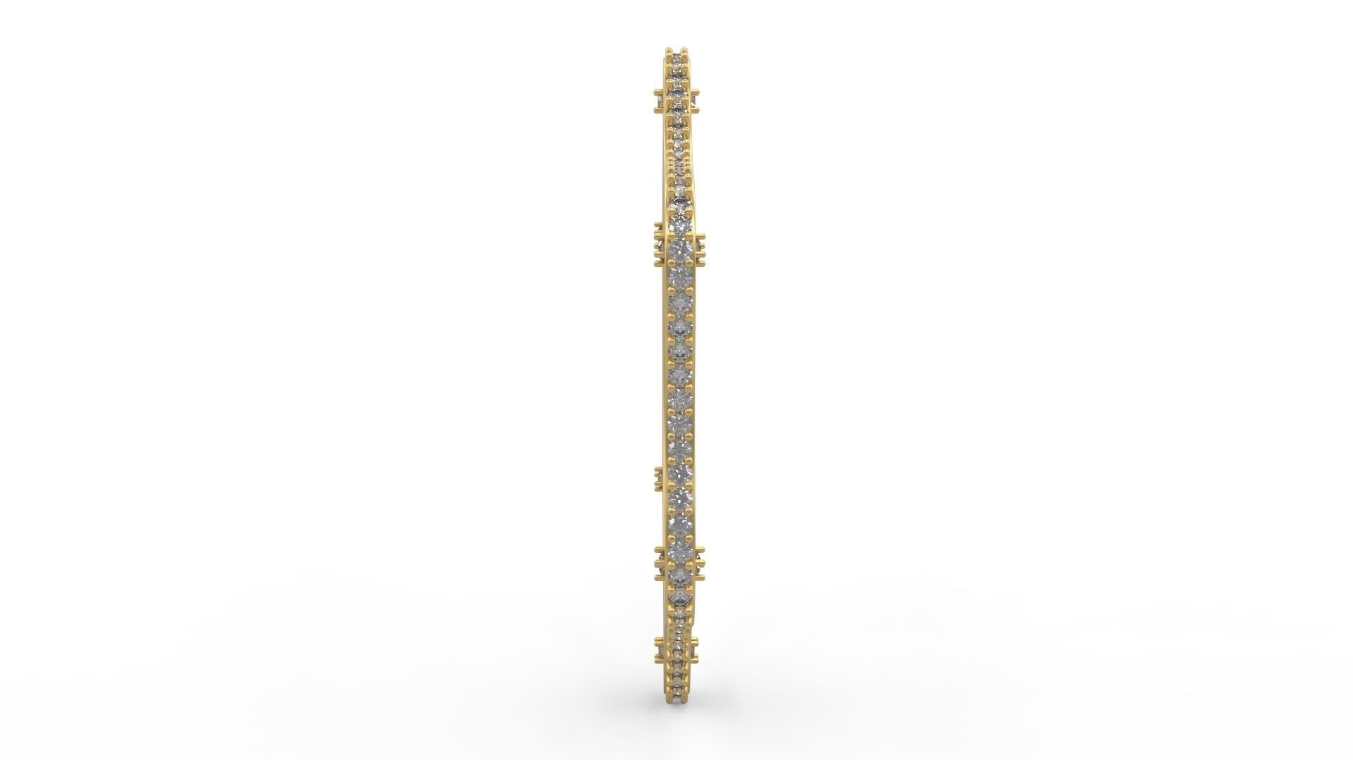 Bracelet 127 3D print model_2