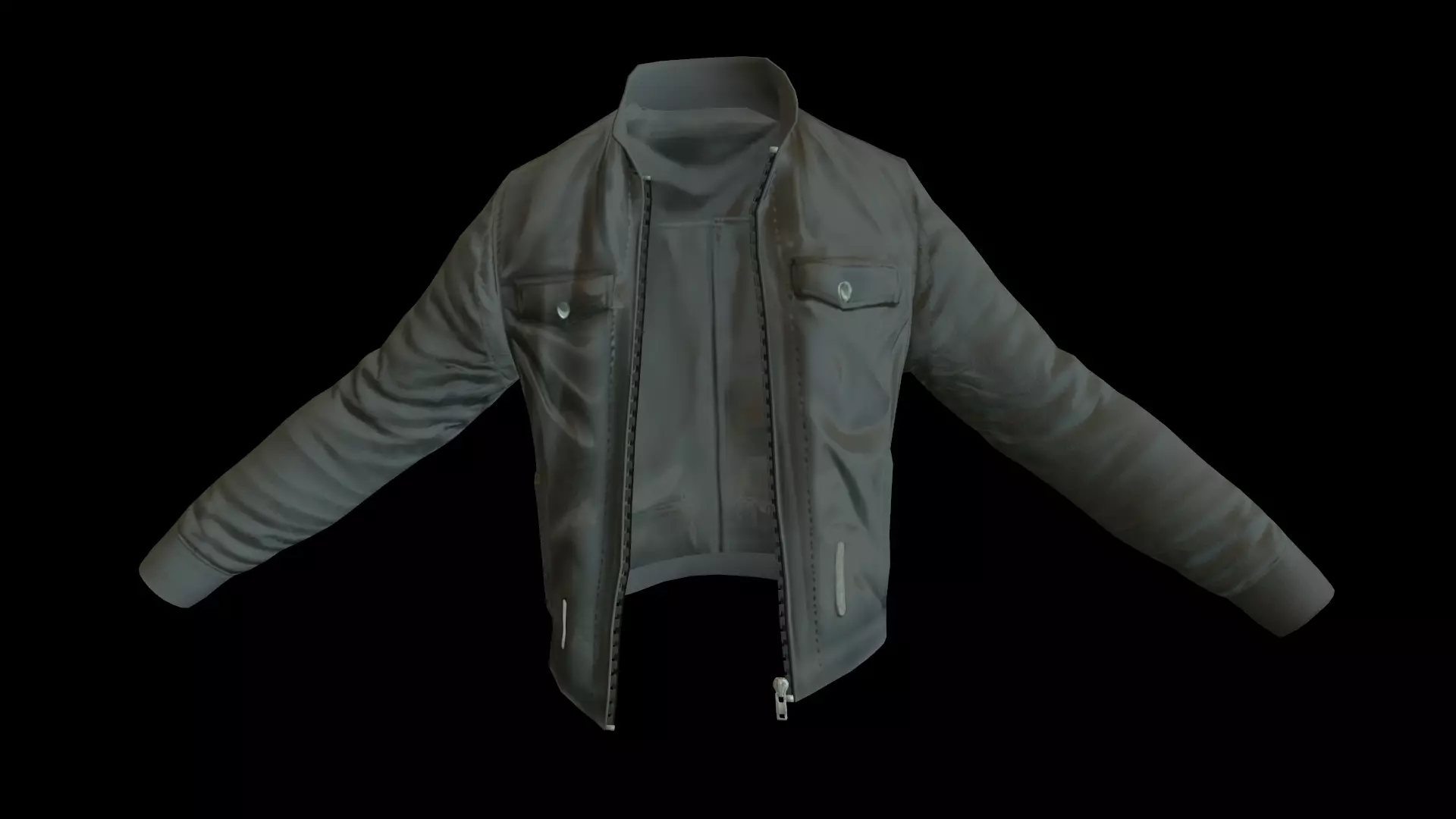 Jacket 7 Low-poly 3D model