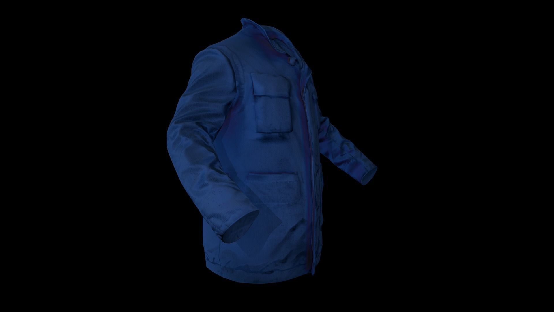 Jacket 8 Low-poly 3D model_15