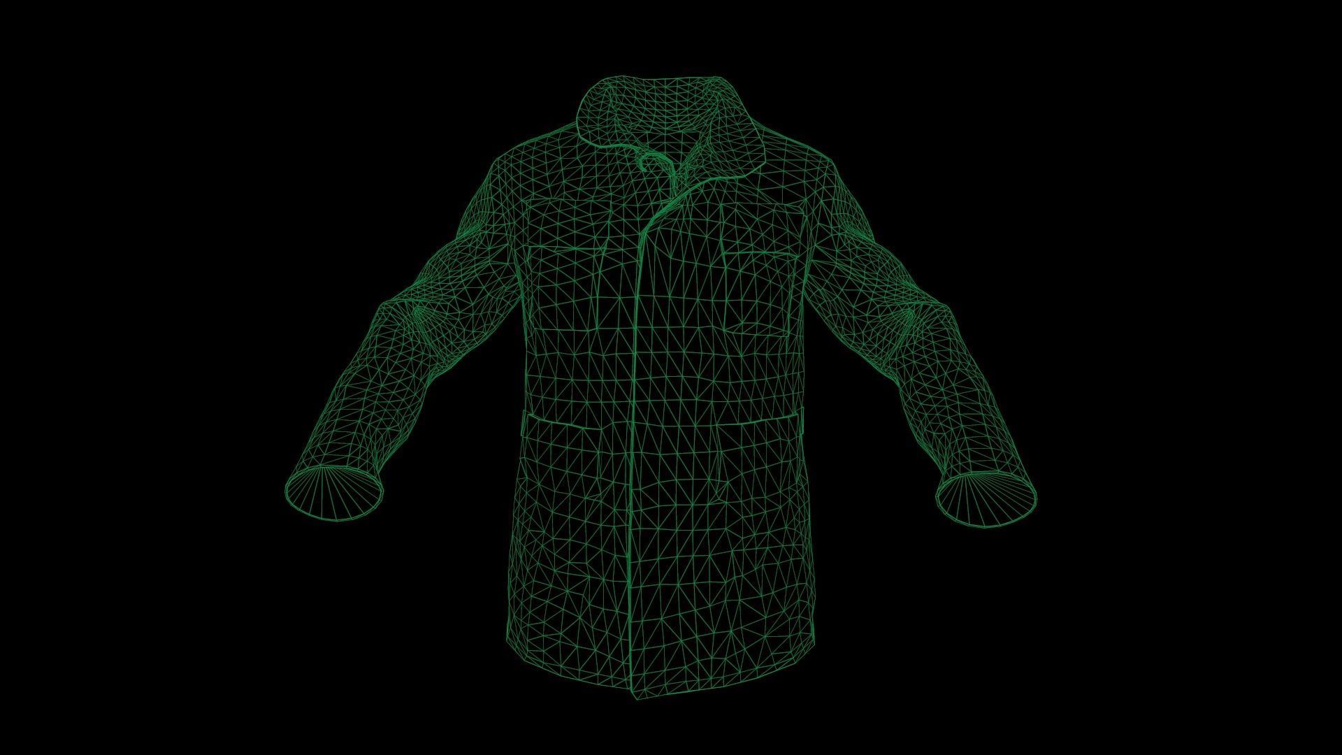 Jacket 8 Low-poly 3D model_29