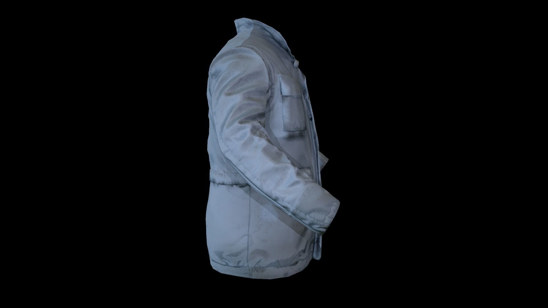 Jacket 8 Low-poly 3D model_9