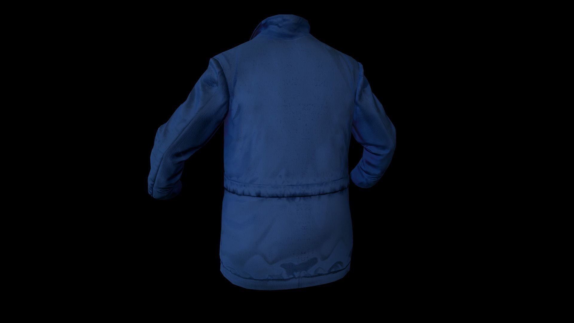 Jacket 8 Low-poly 3D model_14
