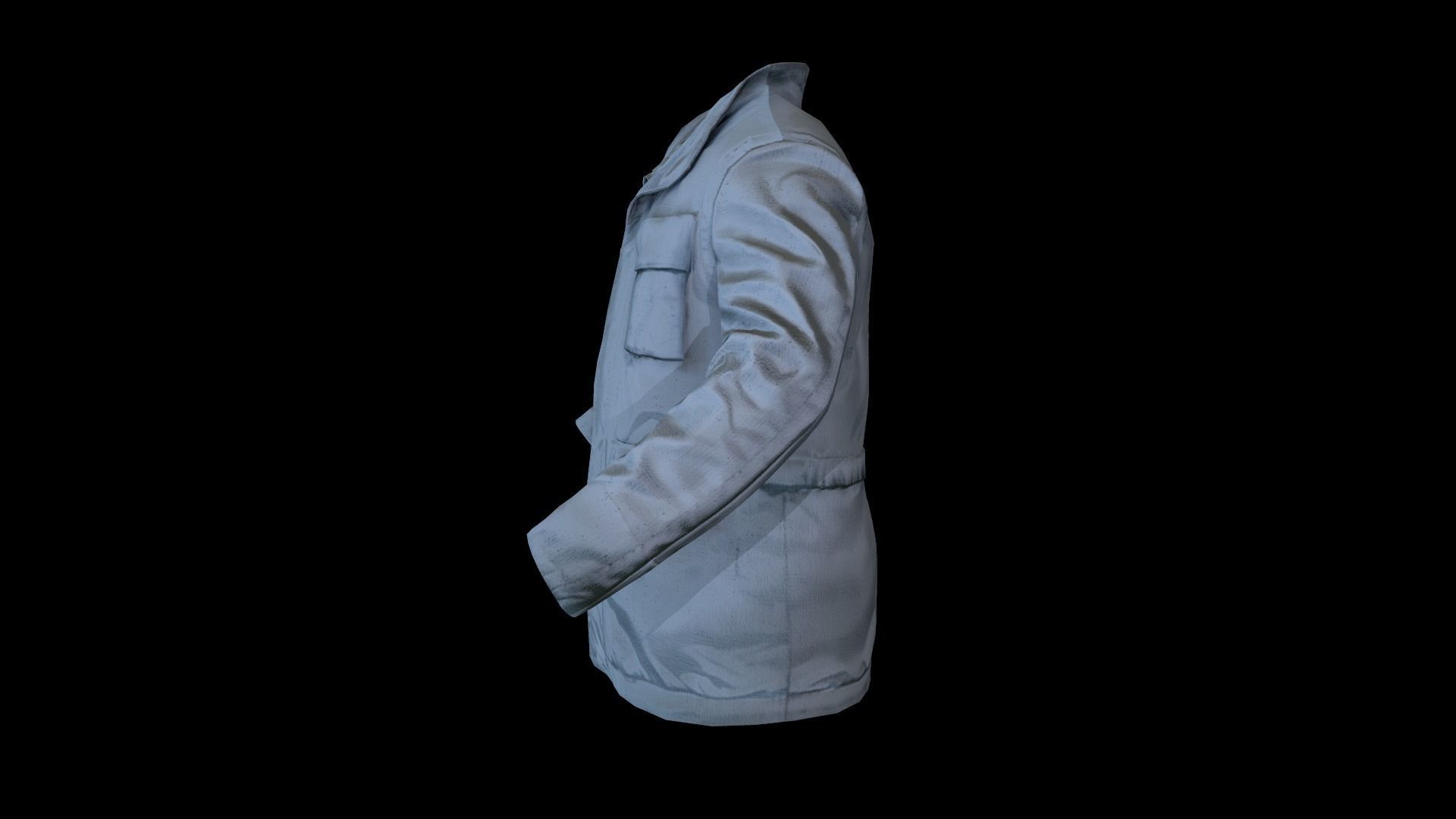 Jacket 8 Low-poly 3D model_5