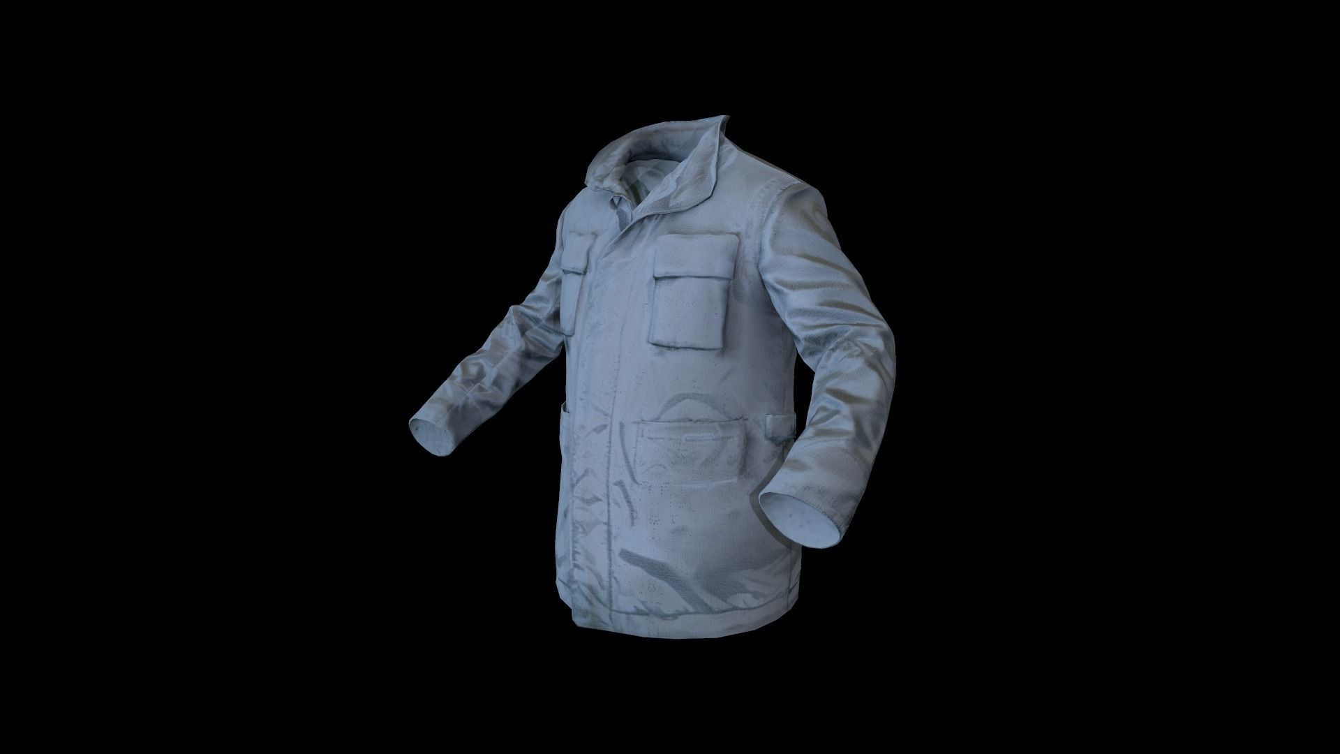 Jacket 8 Low-poly 3D model_24