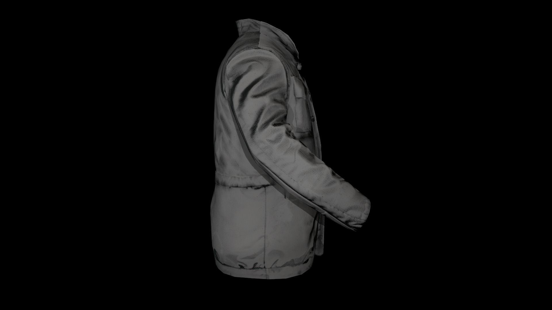 Jacket 8 Low-poly 3D model_21