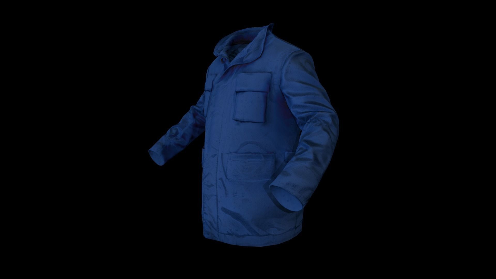 Jacket 8 Low-poly 3D model_12