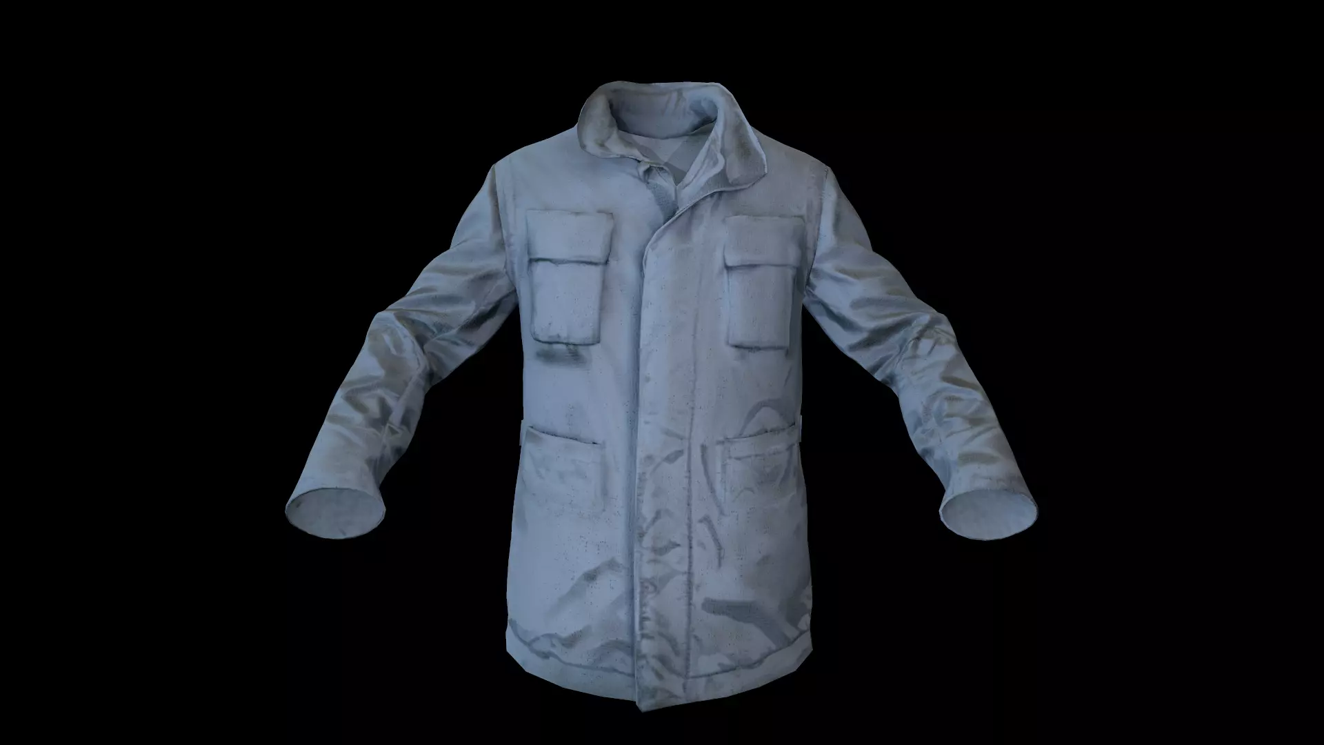Jacket 8 Low-poly 3D model_0