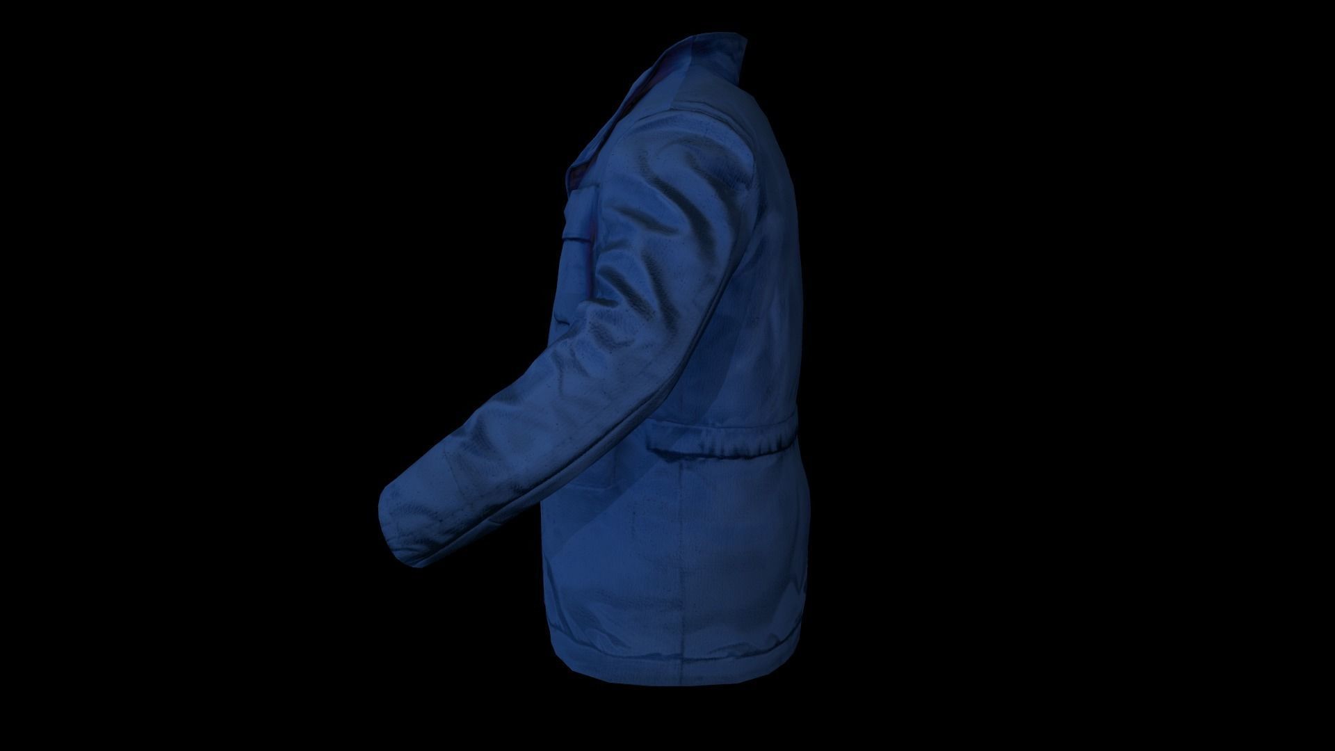 Jacket 8 Low-poly 3D model_13