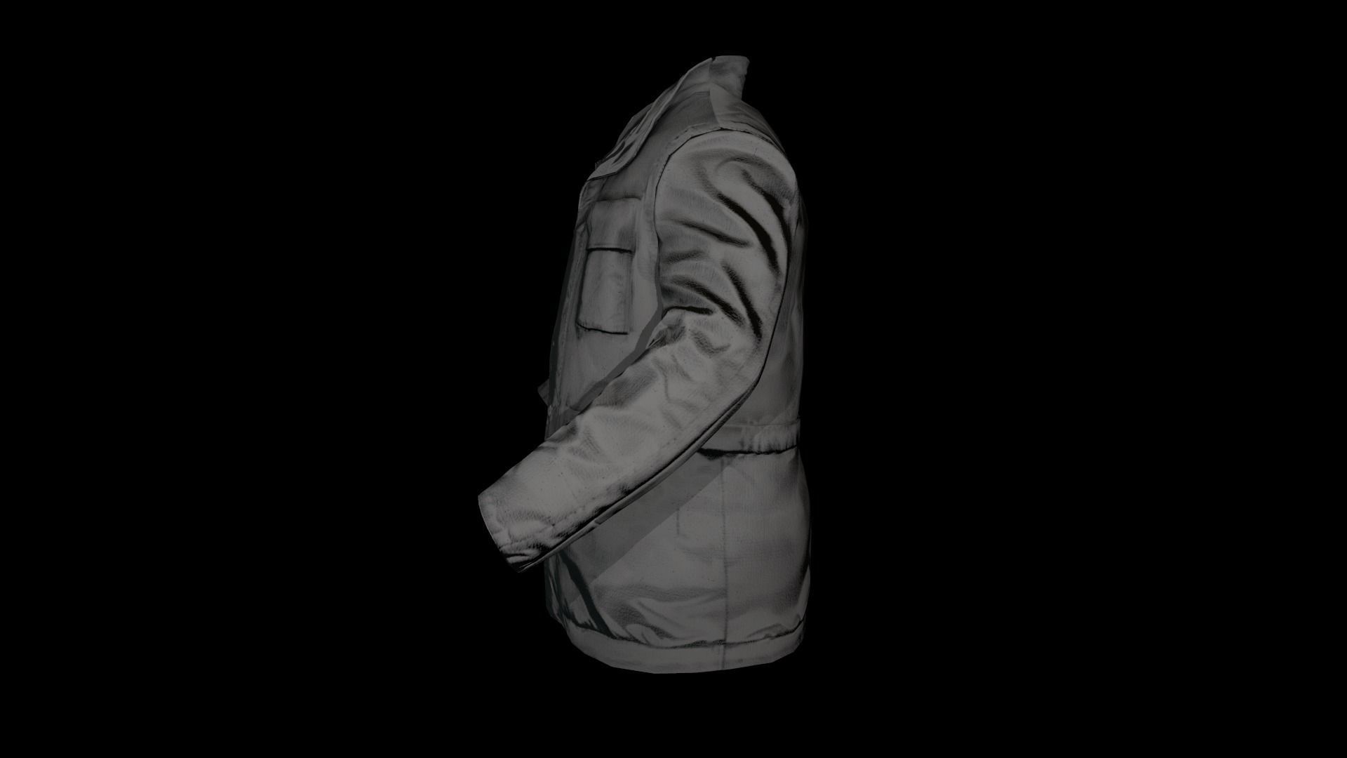 Jacket 8 Low-poly 3D model_18