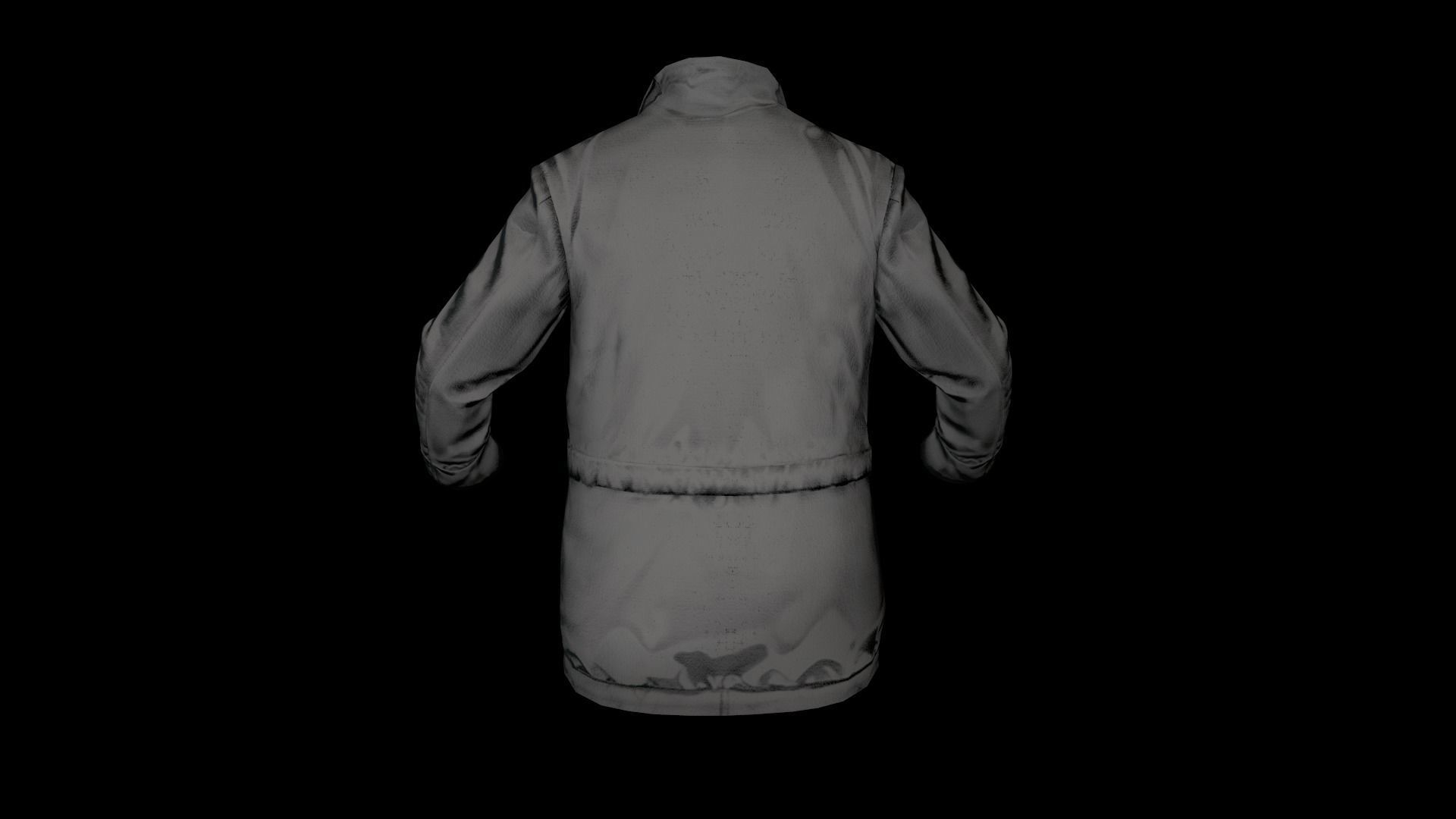 Jacket 8 Low-poly 3D model_20