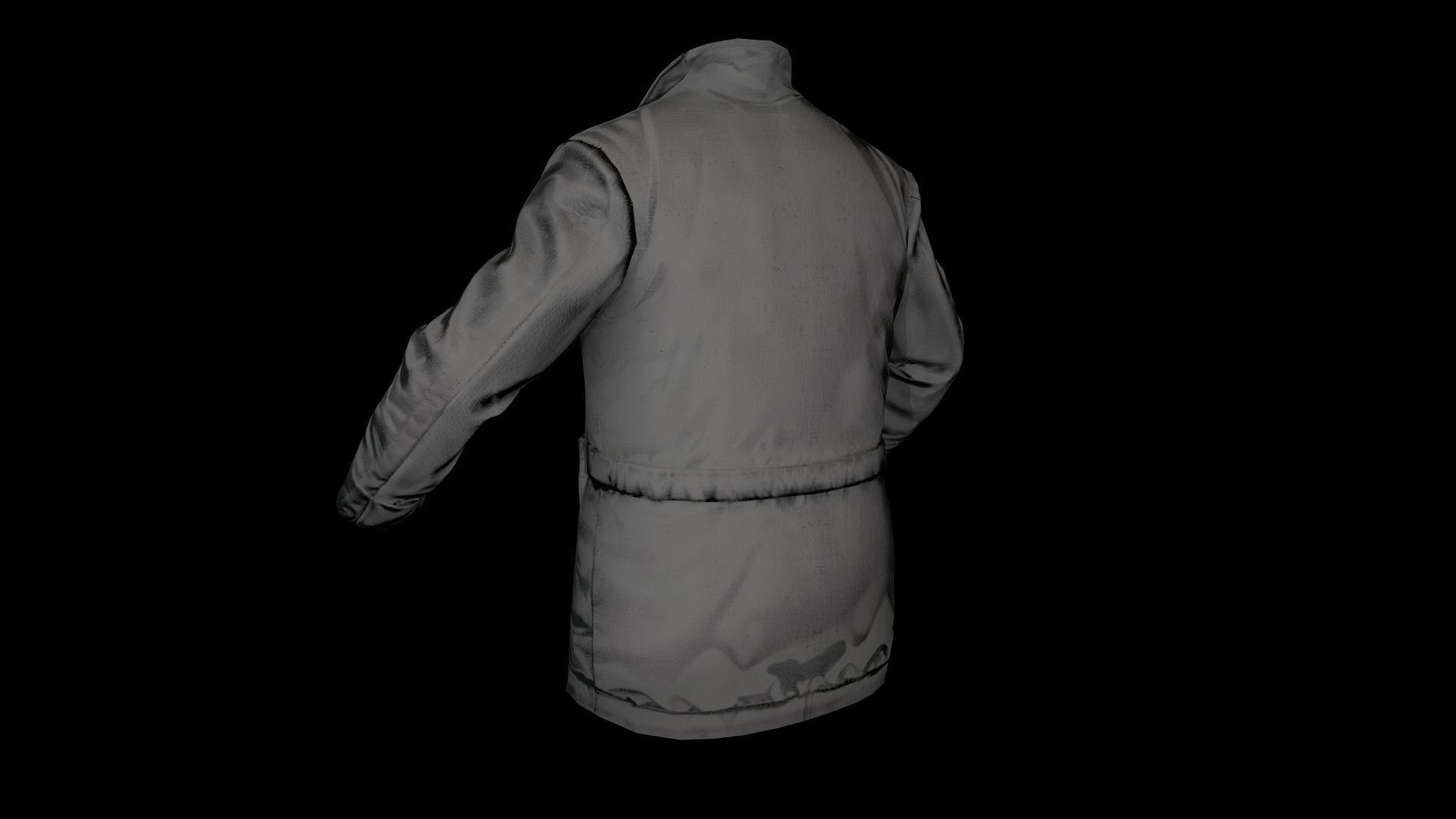 Jacket 8 Low-poly 3D model_19