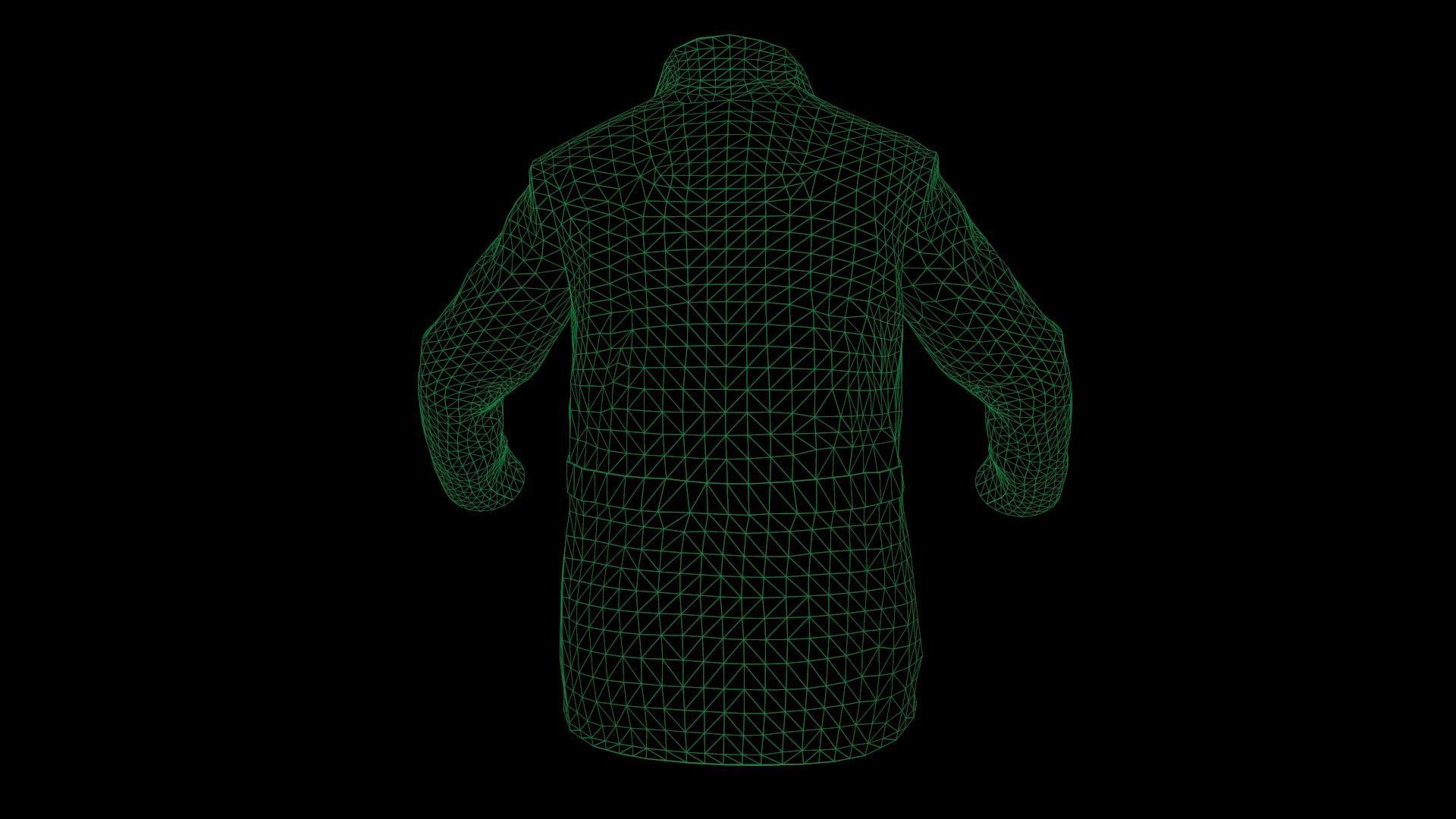 Jacket 8 Low-poly 3D model_31