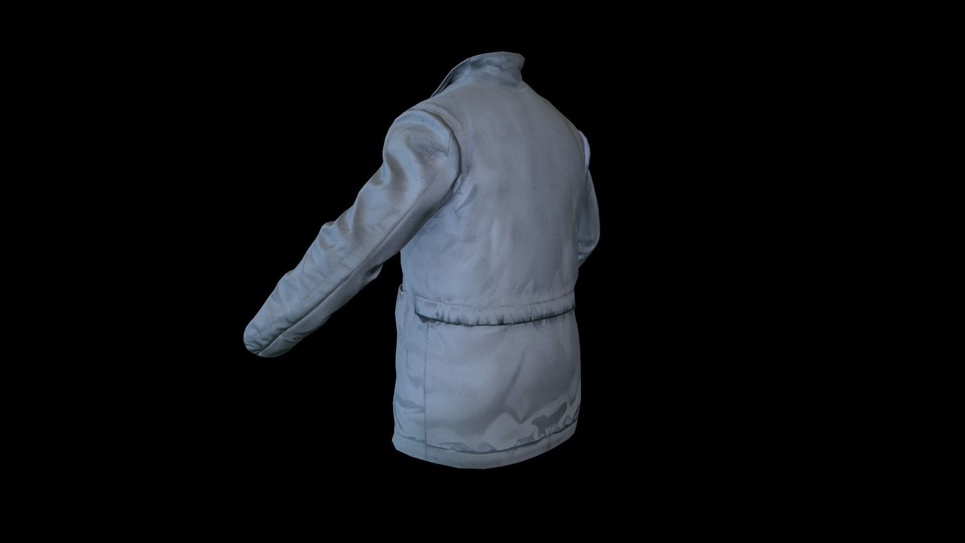 Jacket 8 Low-poly 3D model_6