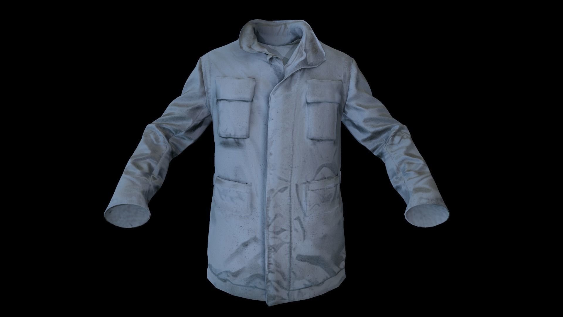 Jacket 8 Low-poly 3D model_23