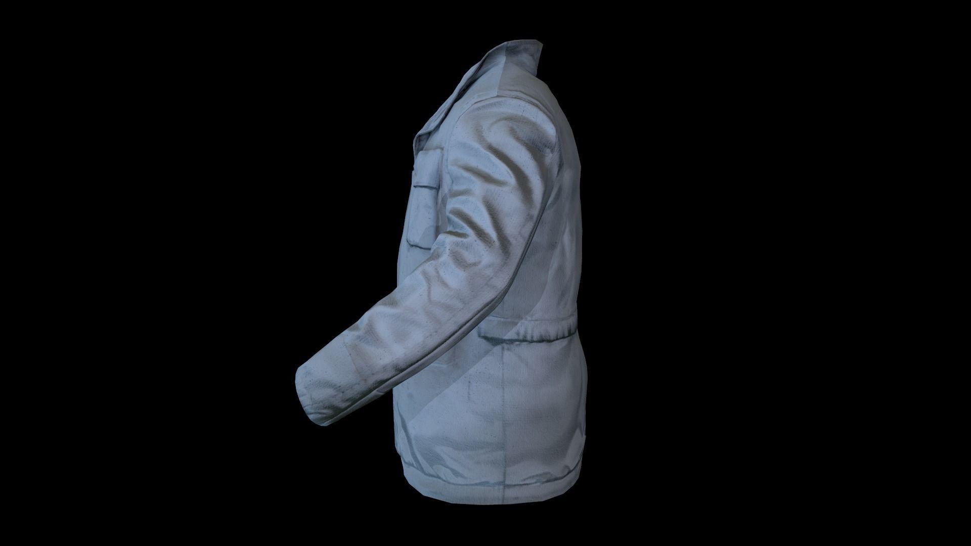 Jacket 8 Low-poly 3D model_25