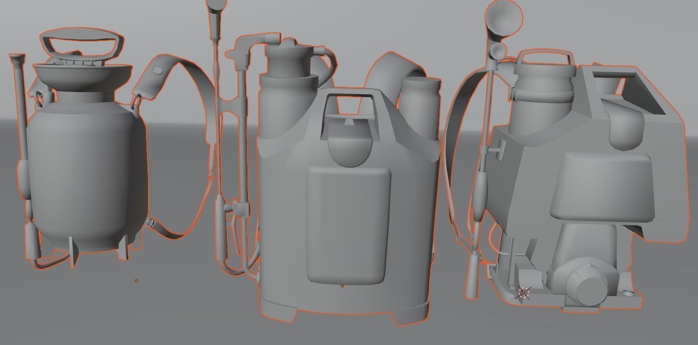Bag 3x Future Fuel Backpack 3D model_9