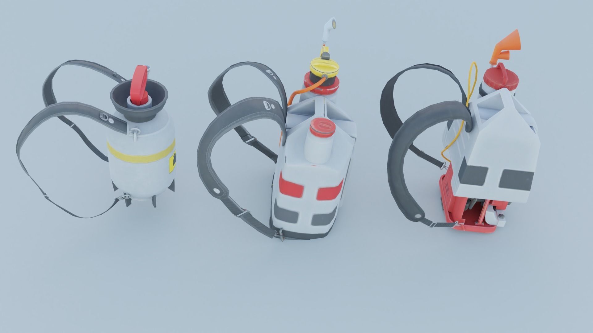 Bag 3x Future Fuel Backpack 3D model_7