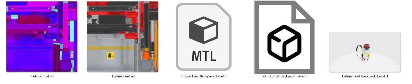 Bag 3x Future Fuel Backpack 3D model_14