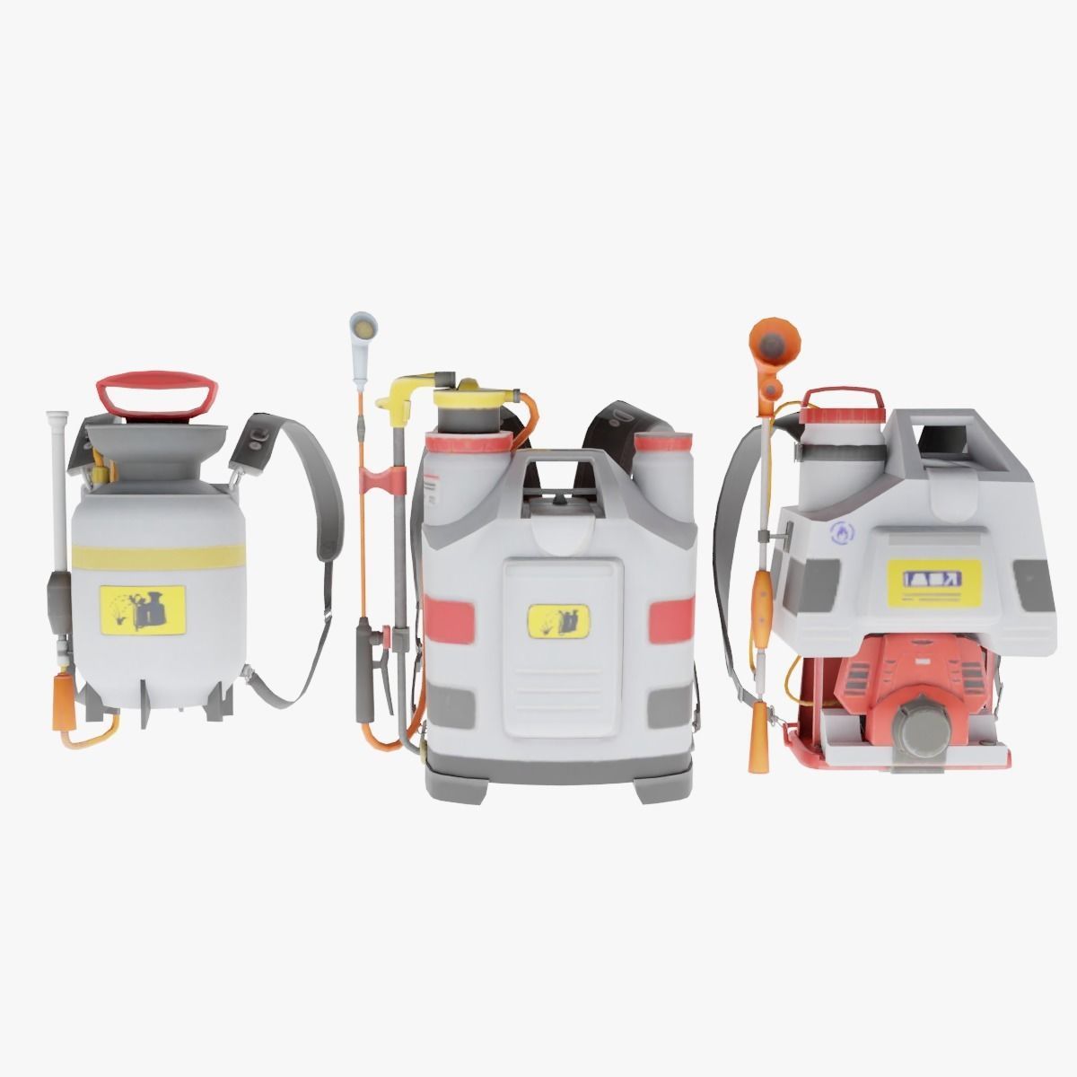 Bag 3x Future Fuel Backpack 3D model_1