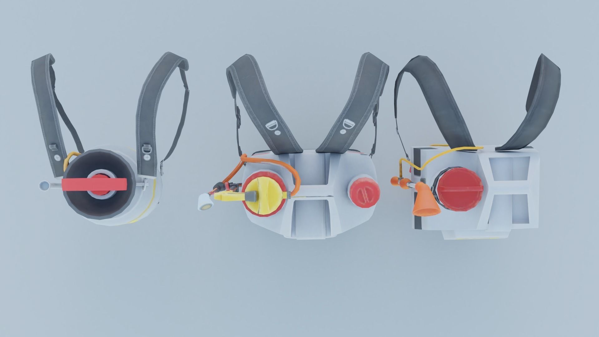 Bag 3x Future Fuel Backpack 3D model_5