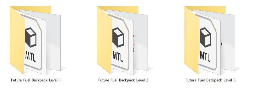 Bag 3x Future Fuel Backpack 3D model_13