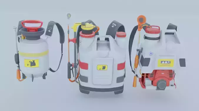 Bag 3x Future Fuel Backpack 3D model