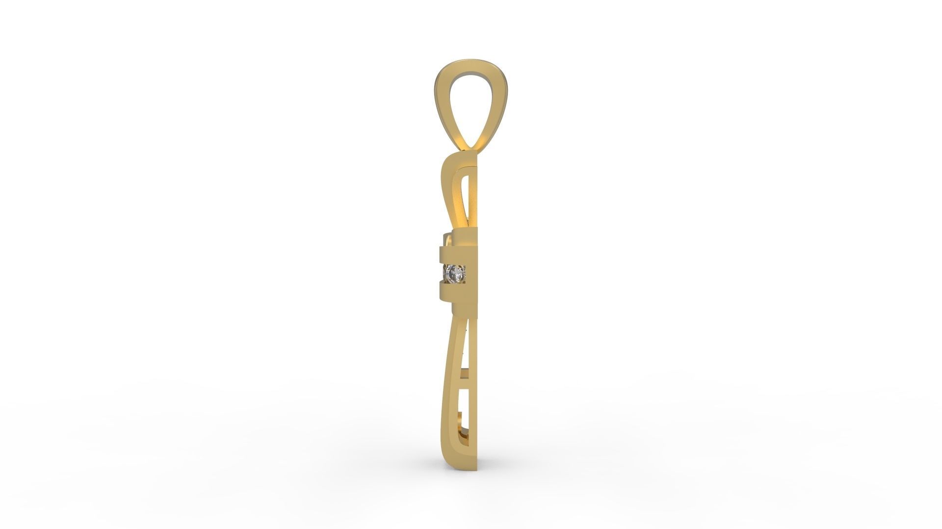 Cross Pendant 31 3D print model_2