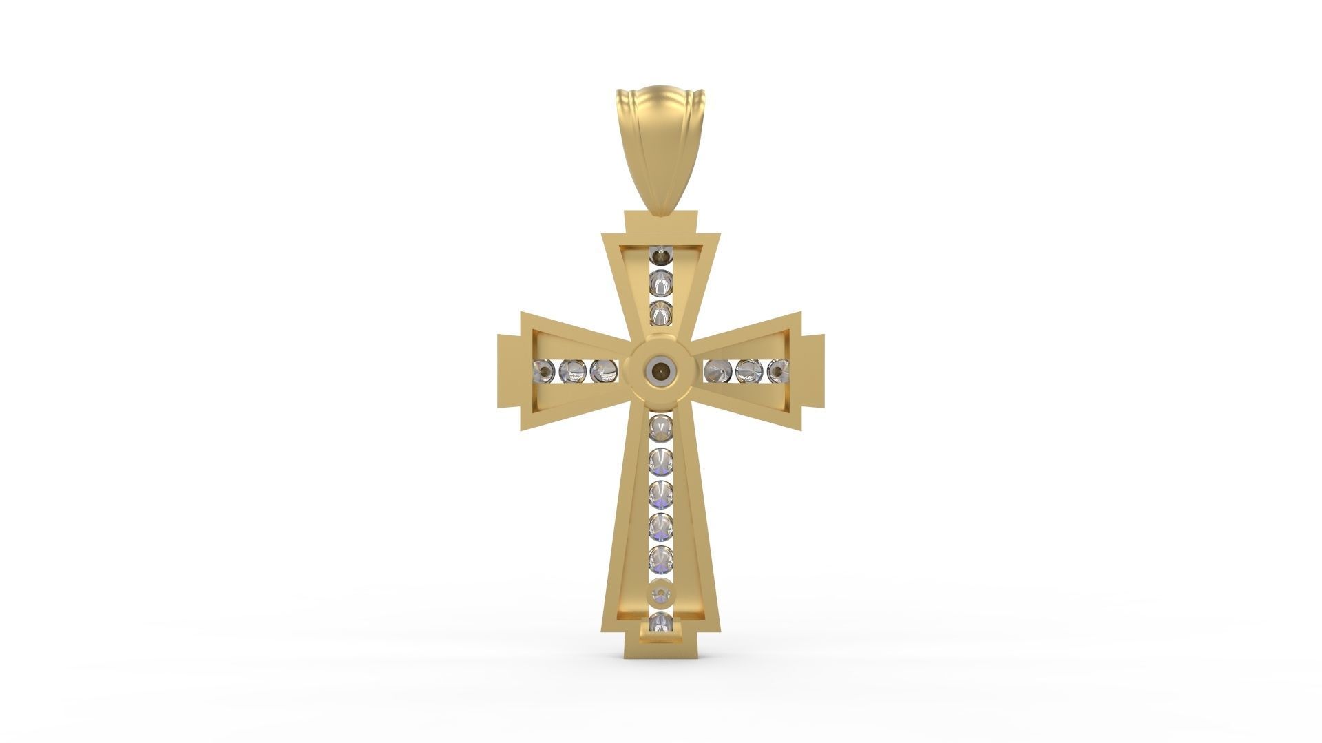 Cross Pendant 31 3D print model_4