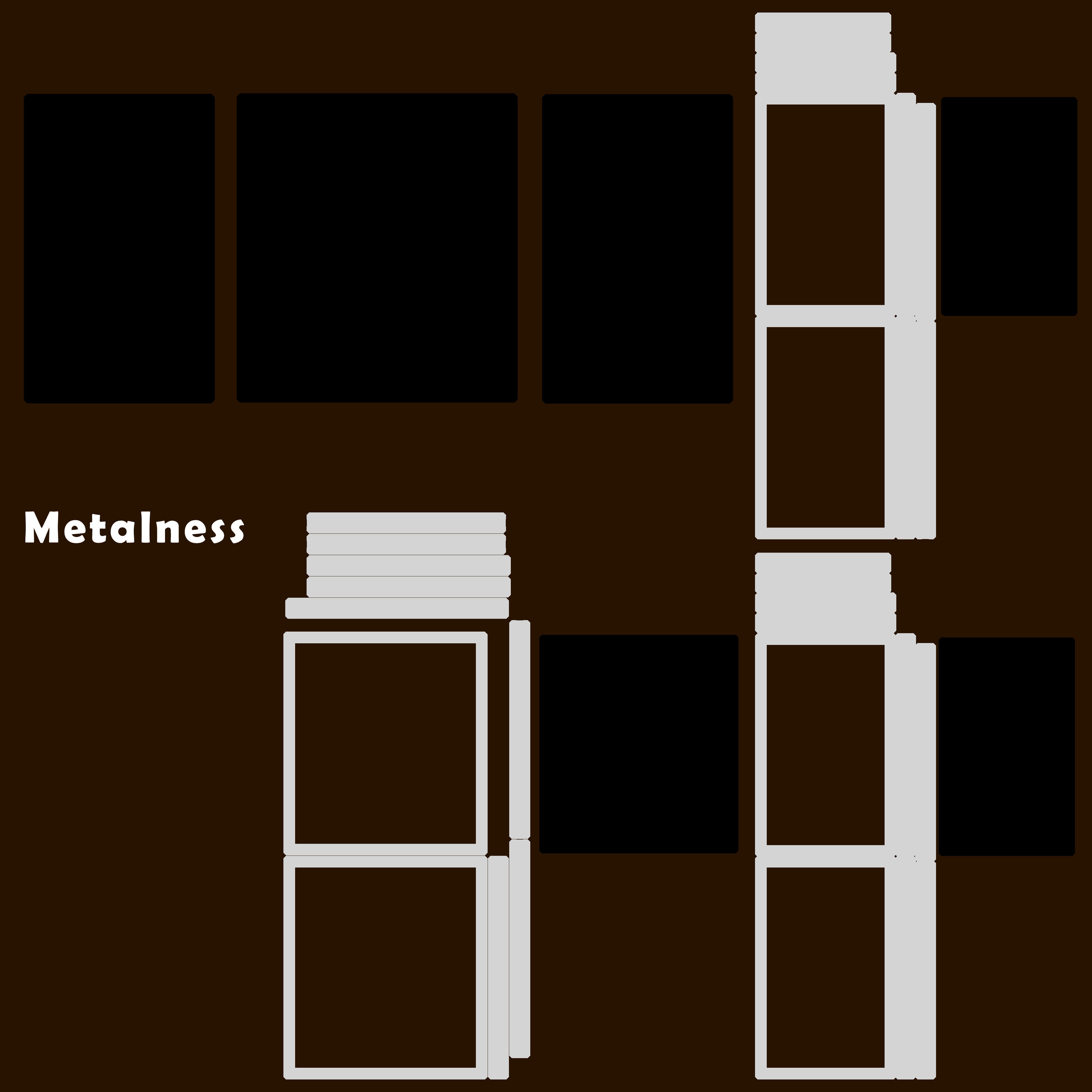 Frames Low-poly 3D model_7