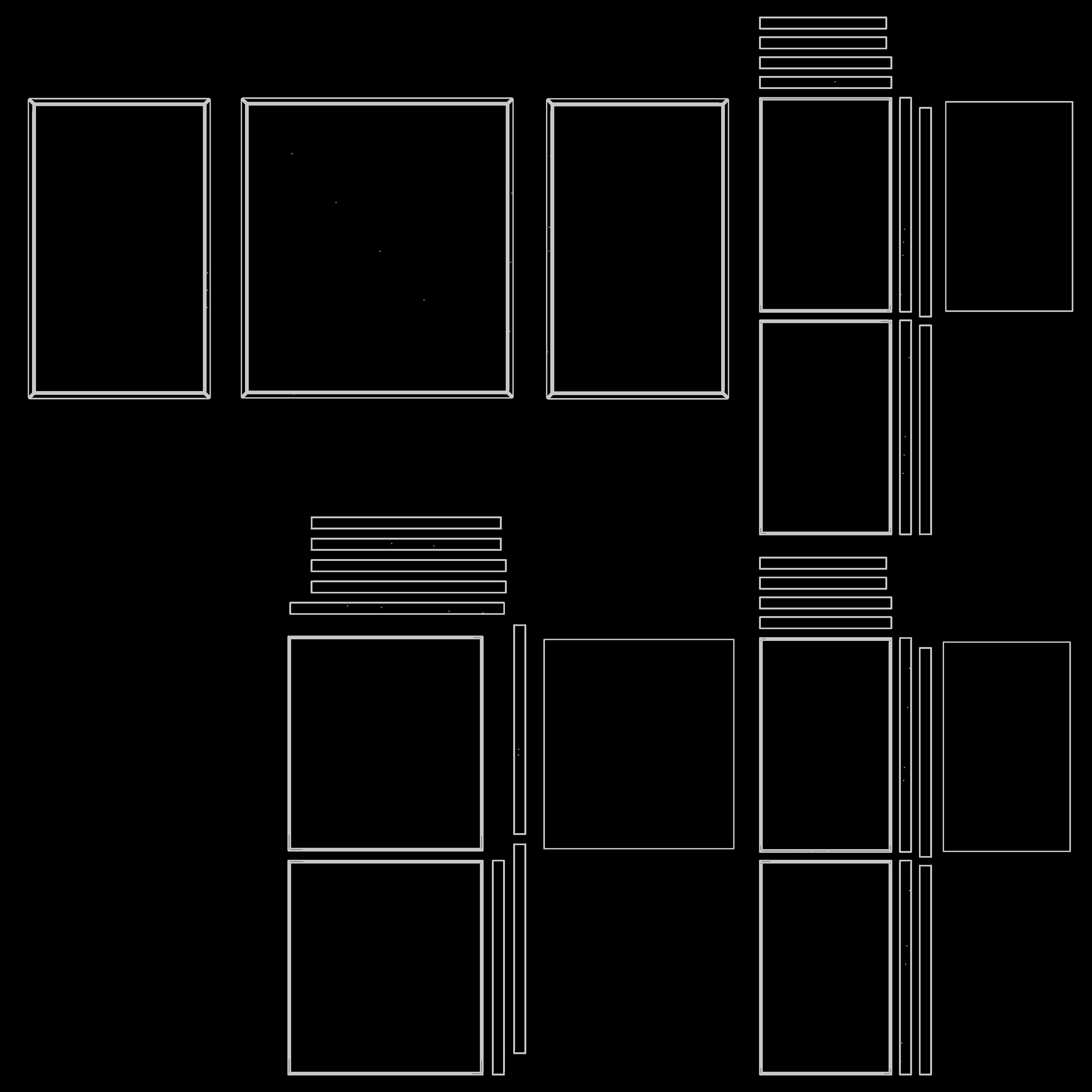 Frames Low-poly 3D model_11