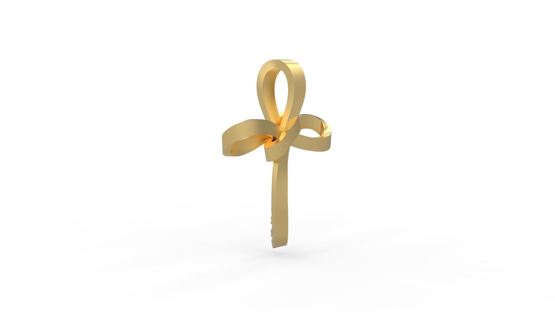 Cross Pendant 45 3D print model_3