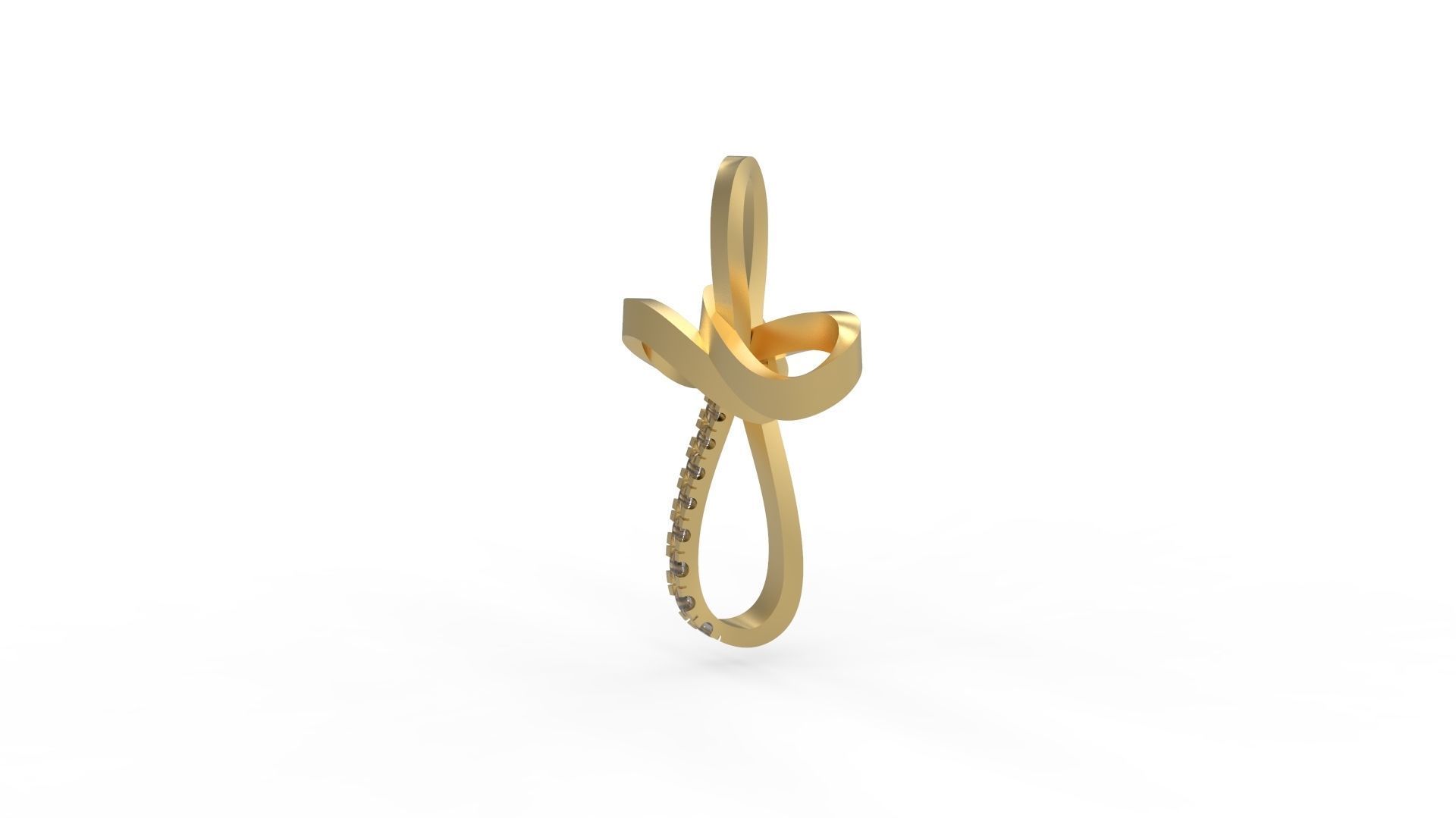 Cross Pendant 45 3D print model_1